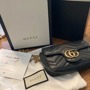 100% Authentic Gucci Mini Marmont Bag